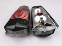 Taillight cover in black 1957- 8/1965