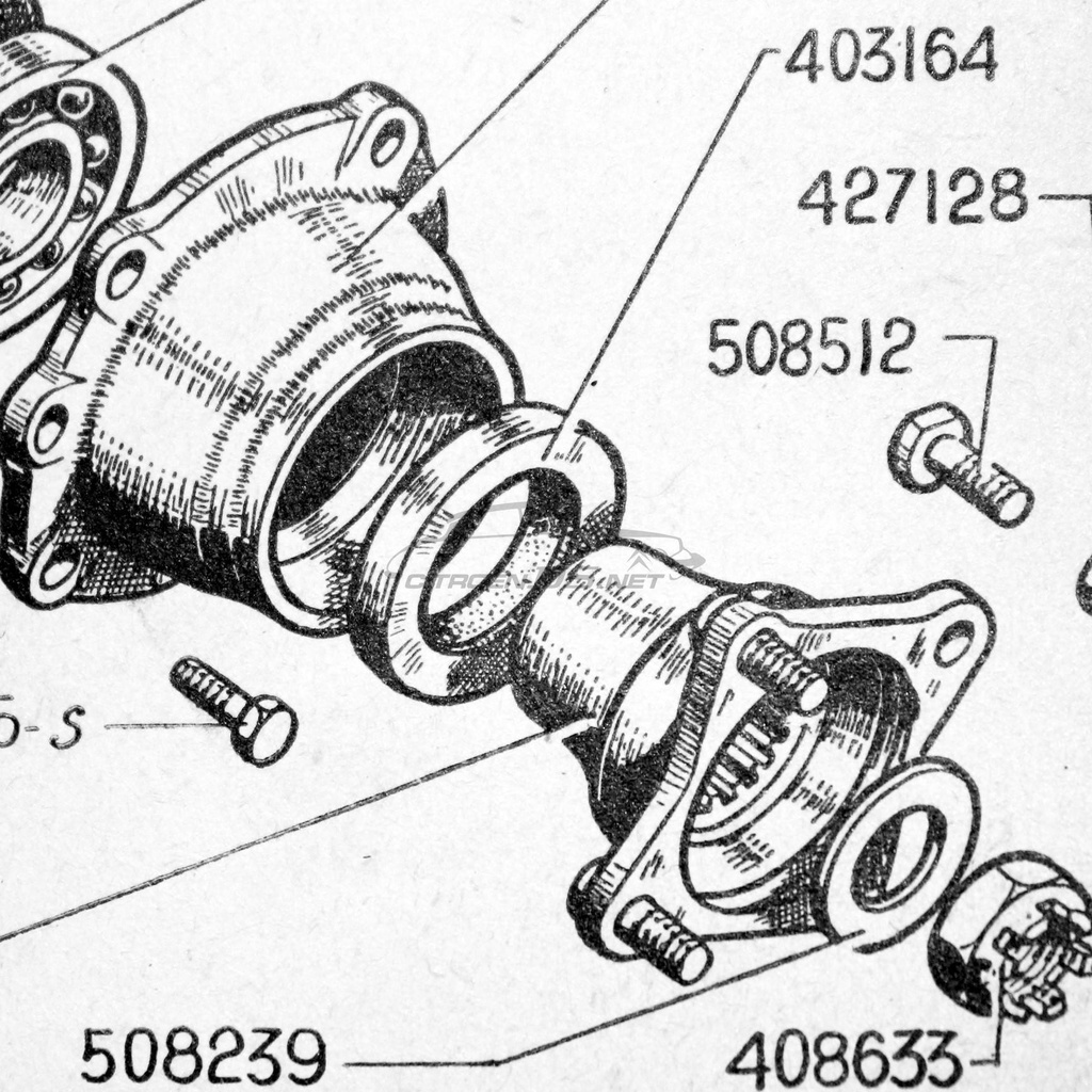 Differencial oil seal. HY, Traction