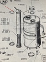 Dichtring Tauchrohr Hydraulikbehälter oben LHS