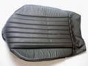 Front seat cover black leatherette /skai &quot;Targa&quot;, for 1 seat