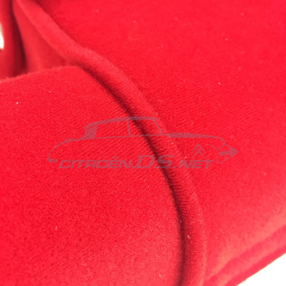 Headrest large model velvet &quot;Corsaire red&quot;