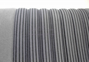 Pallas striped seat covers &quot;grey Phoque&quot; 1970-1972, set for 1 carPhoque&quot;, 1970-1972, set for 1 car