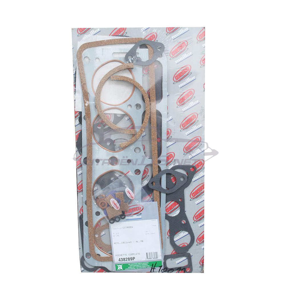 Engine gasket set H ess &lt;-`63.