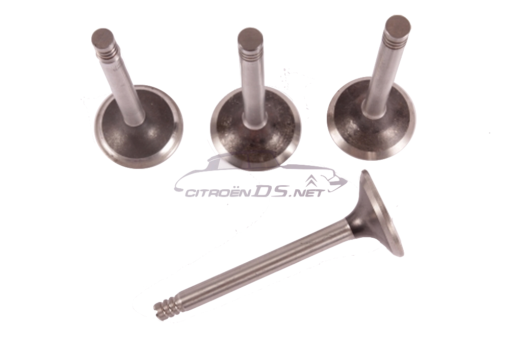 Exhaust valve 5/1965-1975, set of 4