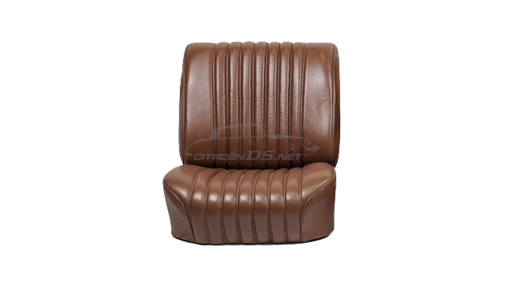 Front seat, light brown leather &quot;Fauve&quot;, replacement part.