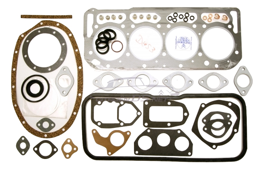 Gasket set, full, DS/ID 1911cc, 1955-65