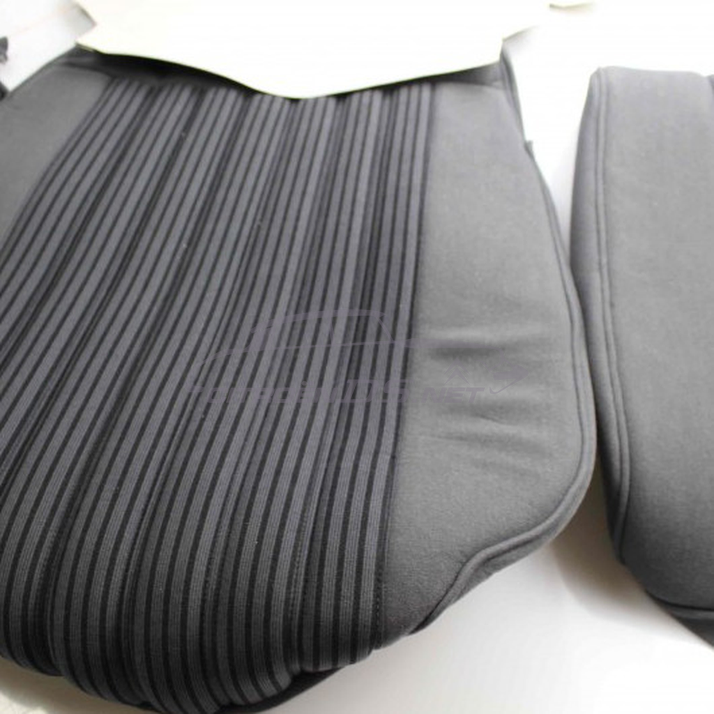 Pallas striped seat covers &quot;grey Phoque&quot; 1970-1972, set for 1 carPhoque&quot;, 1970-1972, set for 1 car