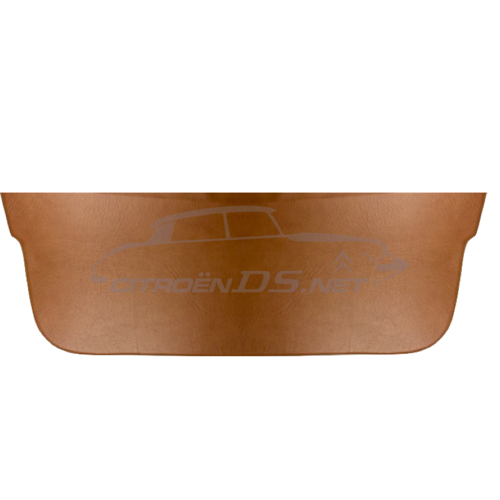 Parcel shelf cover, brown leather &quot;Fauve&quot; (2-tone)