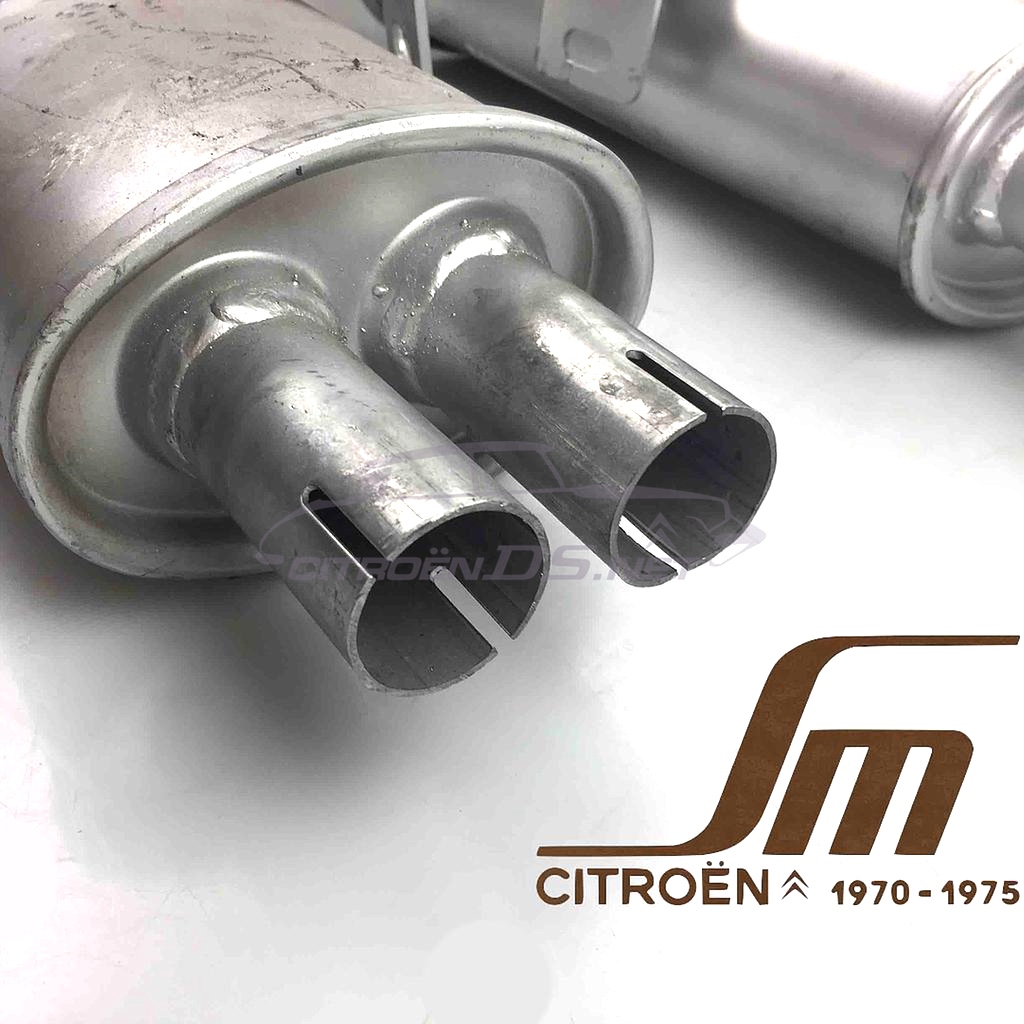 Silenziatore posteriore per Citroën SM, coppia