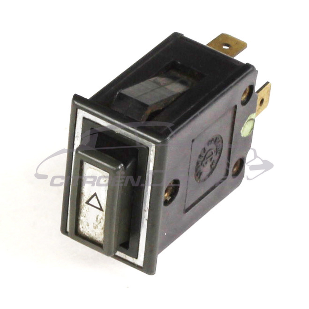 Warning light switch (∆) , used