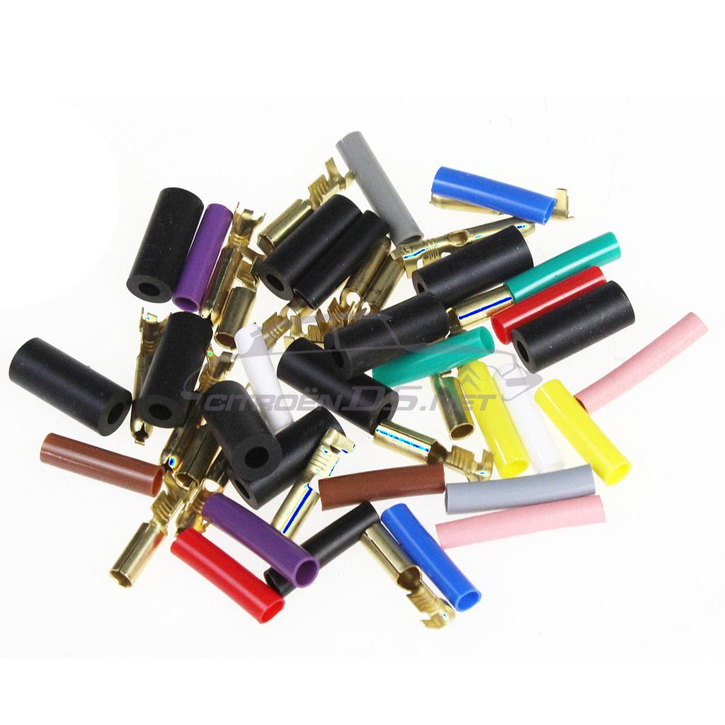 Nécessaire de réparation de faisceau électr. 4mm, 30 pcs.