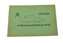 Comando idraulico Citroen DS19, 09/1960 -&gt;, ORIGINALE 