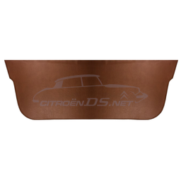 [717181] Parcel shelf cover, dark brown leather &quot;Havanne/Tabac&quot;