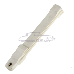 [615237] Guide en plastique blanc fenêtre latérale 4mm AVD-ARG