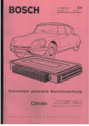 [918070] BOSCH D-Jetronic. Injection électronique. DS21 (en allemand)