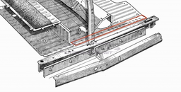 [512238] Longeron de plancher comme l'original droite