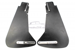 [514609] Rear wheel mudflap, rear, with inox brackets, pair