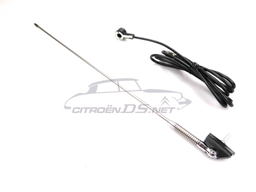 [815780] Roof antenna, chrome, sprung base