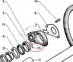 [309060] Steering column bearing ball