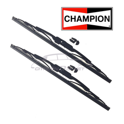 [615265] Wiper blades black 09/1971-1975, pair