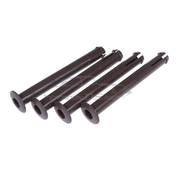 [717898] Fourreaux plastiques marron 130mm pour appuie-tête petit modèle, jeu de 4