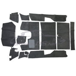 [717261] Moquette Pallas grise (pour cuir noir) 14 pcs.