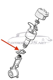 [206009] Distributor adjusting lever