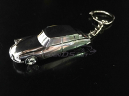 [815800] Citroën DS keyring, chromed, 1:87 scale