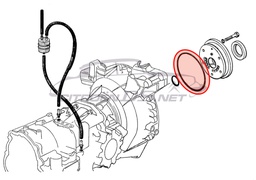 [104755] Ring seal for oilpump automatic gearbox (Borg-Warner BW 35), n.o.s.