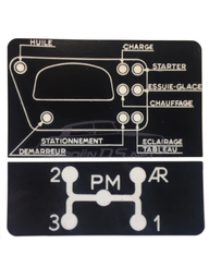 [815629] Adhesive on dashboard, HY