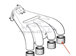 [205407] Manchon caoutchouc pipe admission Injection