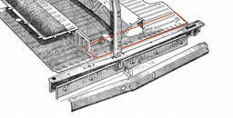 [512236] Longeron de plancher comme l'origine droite  large 