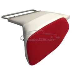 [717814] Front centre arm rest, material '&quot;rouge corsaire&quot; up to 1968